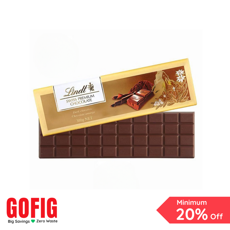 Lindt Gold Tablets Gold Surfin Dark Chocolate Bar (300 g)