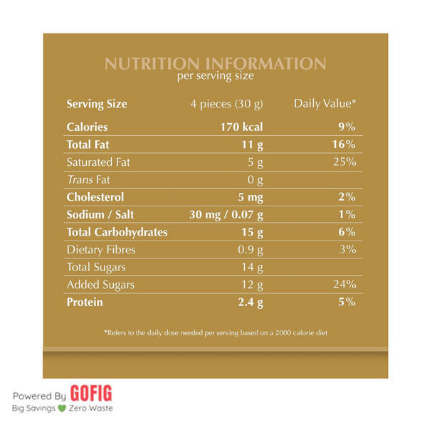 Lindt Gold Tablets Milk Hazelnut (300 g)