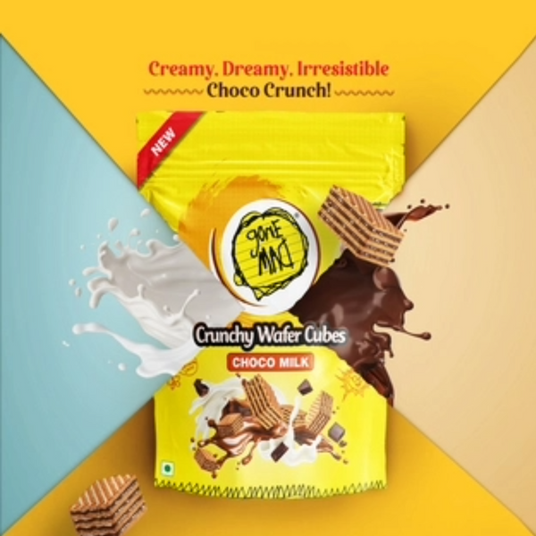 Gone Mad Choco Milk Wafer Cube (40 g) - Pack of 2