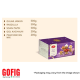 Haldiram Royal Desire – Festive Sweet & Savoury Hamper (1.900 kg)