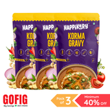 Happikery Korma Base Gravy (100 G) - Pack of 3