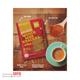 Proteinoz High Protein Munch Mor Krackra - Peri Peri (25 g) - Pack of 10