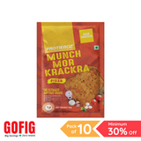 Proteinoz High Protein Munch Mor Krackra - Pizza (25 g) - Pack of 10