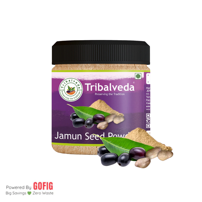 Tribalveda Jamun Seed Powder (250 g)