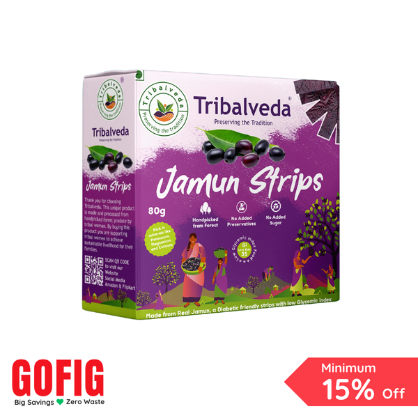 Tribalveda Jamun Strips (80 g)