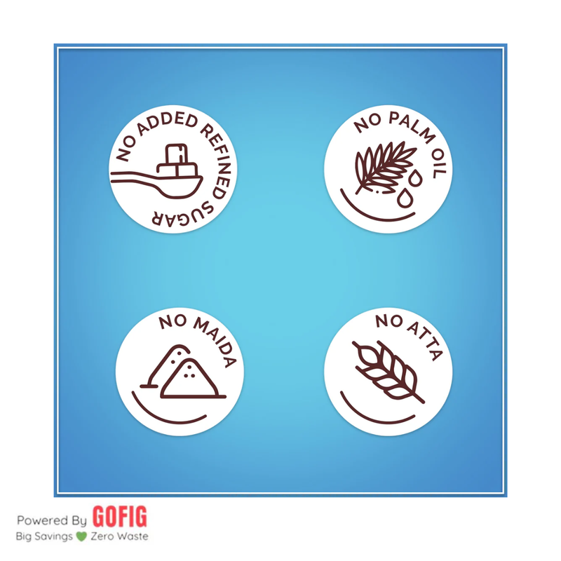 Kikibix Jeera Cookies (110 g) - Pack of 2