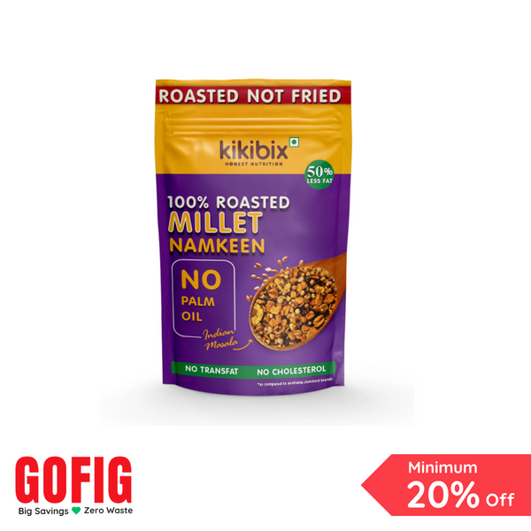 Kikibix Roasted Millet Namkeen (100 g)