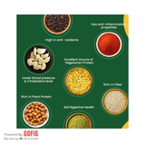 Kikibix Lemon Chilly Bhujia Namkeen (100 g) - Pack of 3