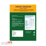 Kikibix Lemon Chilly Bhujia Namkeen (100 g) - Pack of 3