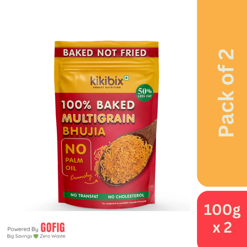 Kikibix Multigrain Bhujia Namkeen (100g)