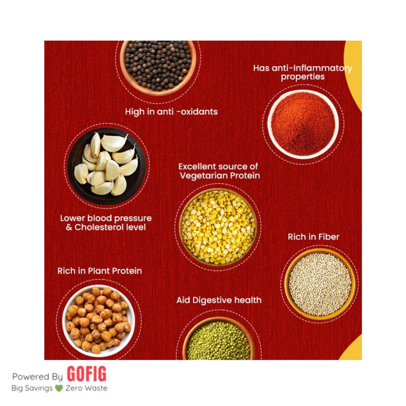 Kikibix Multigrain Bhujia Namkeen (100 g)