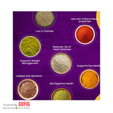 Kikibix Roasted Millet Namkeen (100 g) - Pack of 2