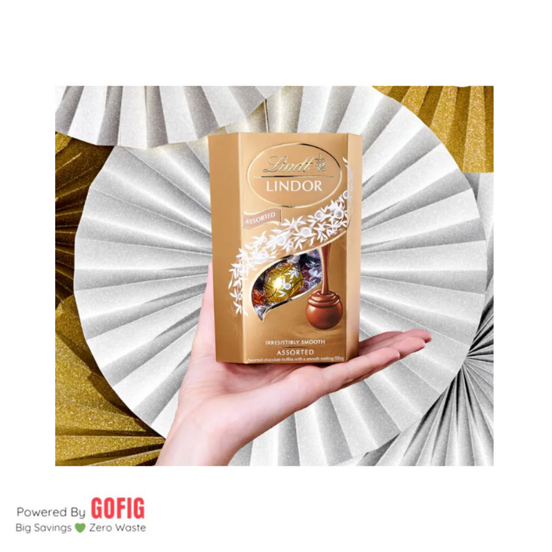 Lindt Lindor Smooth Melting Assorted Chocolates Cornet (337 g)