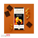 Lindt Excellence Orange Intense Dark Chocolate (100 g)