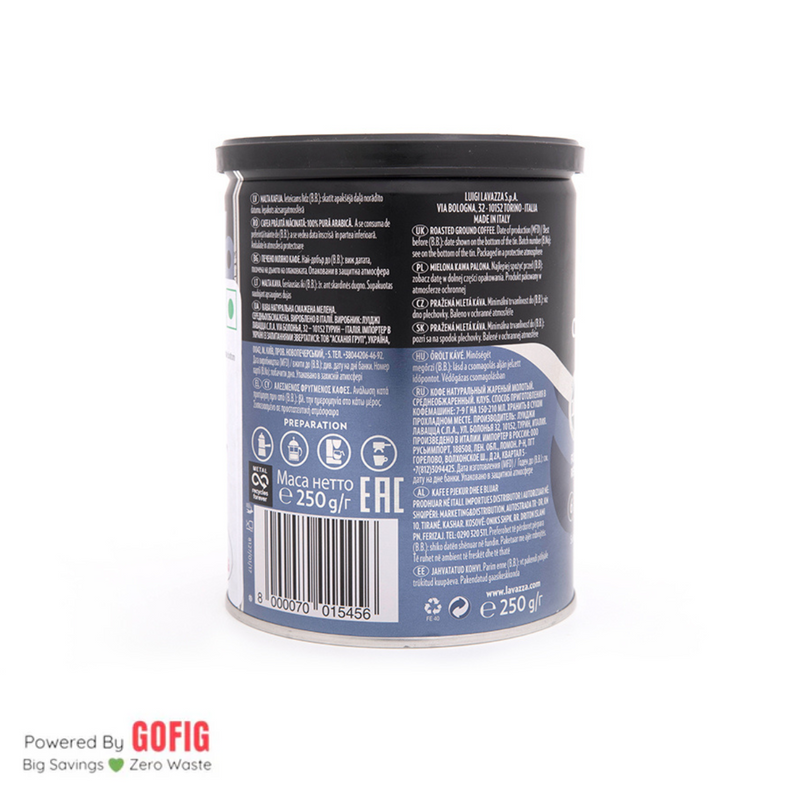 Lavazza Club Powder Roast & Ground Coffee (250 g)