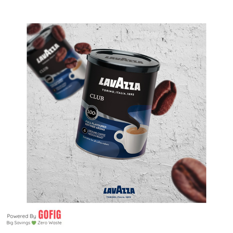 Lavazza Club Powder Roast & Ground Coffee (250 g)