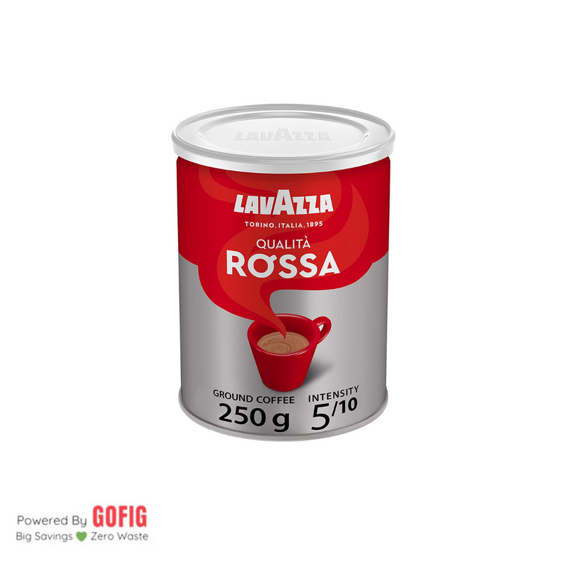 Lavazza Qualitá Rossa Roast & Ground Coffee (250 g)