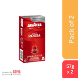 Lavazza Qualità Rossa Nespresso Compatible Aluminium Capsules (57 g)