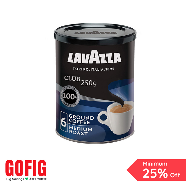 Lavazza Club Powder Roast & Ground Coffee (250 g)
