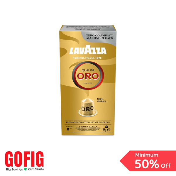 Lavazza Qualità Oro Nespresso Compatible Aluminium Capsules (55 g)