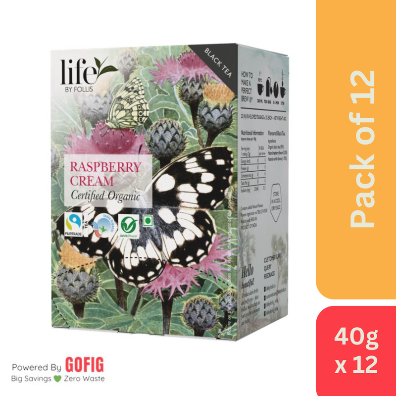 Life by Follis Raspberry Cream Black Tea (40 g)