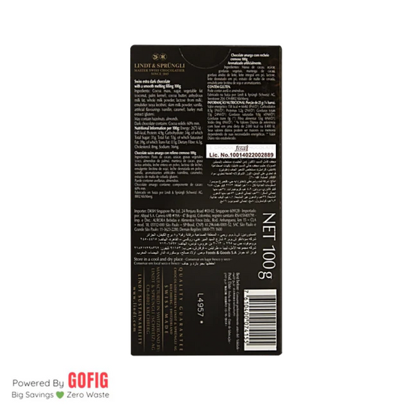 Lindt Lindor Singles 60% (100 g)