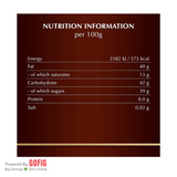 Lindt Les Grandes Tablet Dark Hazelnut (150 g)