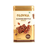 Loyka Almond Brittle Gold Signature Tin Box - 17 Pcs (400 g)
