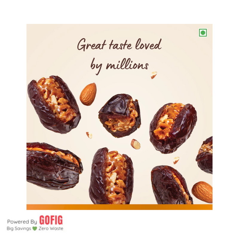 Loyka Almond Caramel Gourmet Dates Box (100 g)