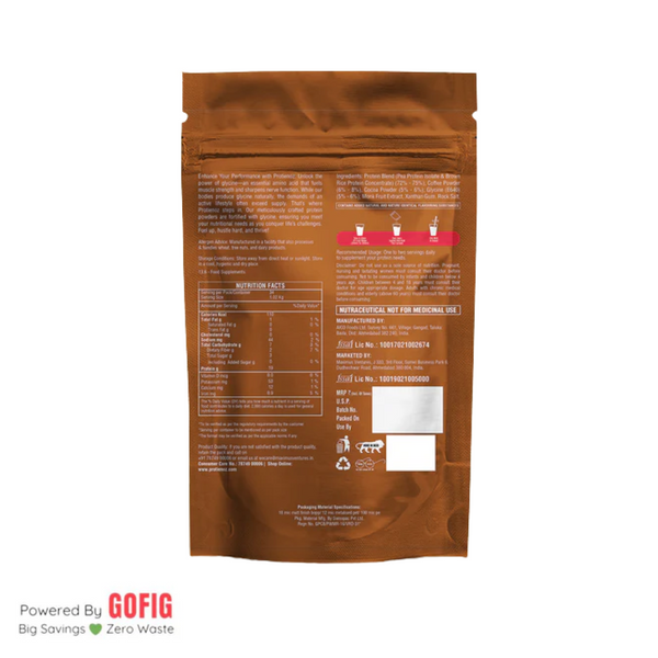 Protienoz Mocha Protein Powder (1020 g)