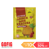 Protienoz High Protein Munch Mor Krackra - Noodles Masala (6 g) - Pack of 10