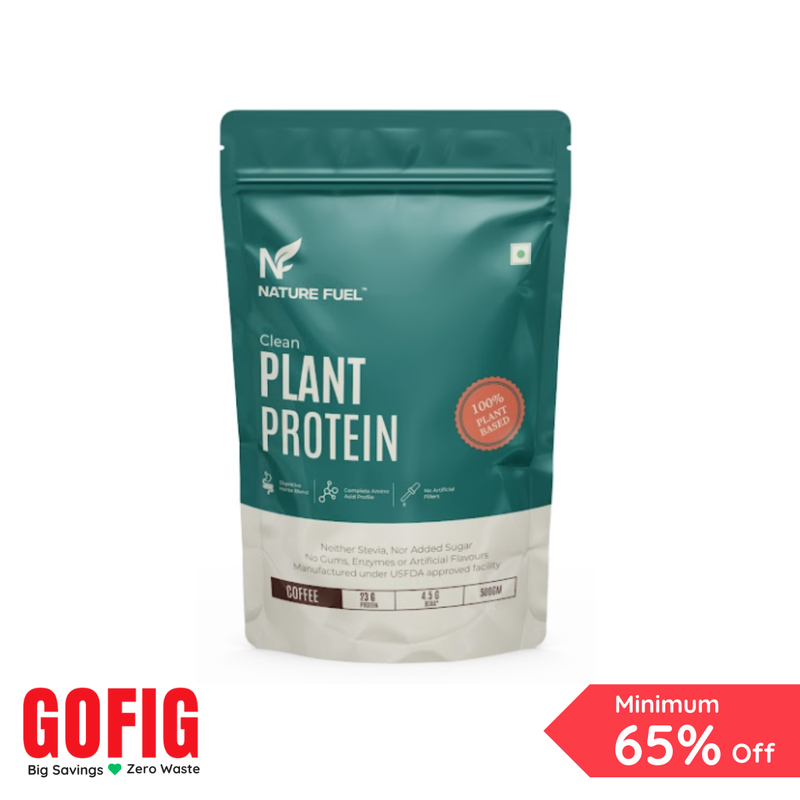 Nature Fuel Clean Plant Protein - Coffee (500 g)