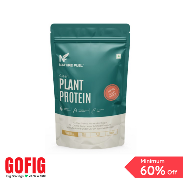 Nature Fuel Clean Plant Protein - Vanilla (500 g)