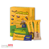 Nuttack Assorted Mix - Protein and Energy Bars (6 bars)