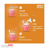 Open Secret Kesar Badam Nutrition Drink Powder (225 g)