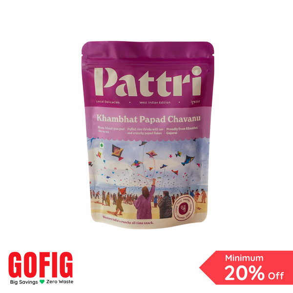 Pattri Khambhat Papad Chavanu (150 g)