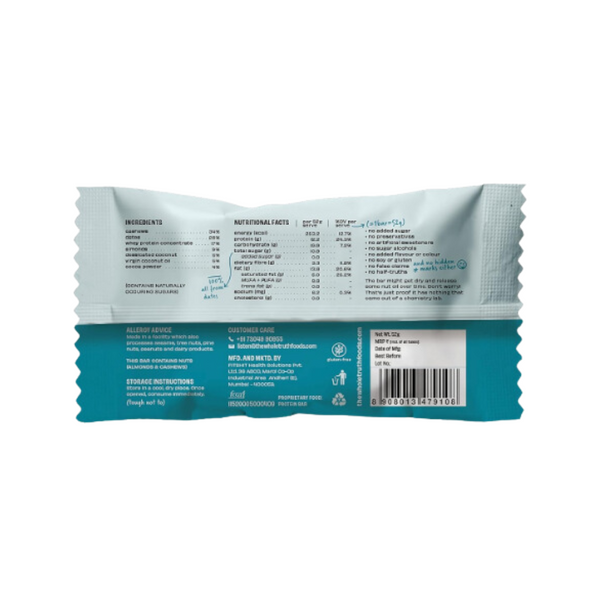 The Whole Truth Coconut Cocoa Protein Bar (52 g) - Pack of 2