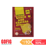 Protienoz High Protein Munch Mor Krackra - Achari Masti (6 g) - Pack of 10