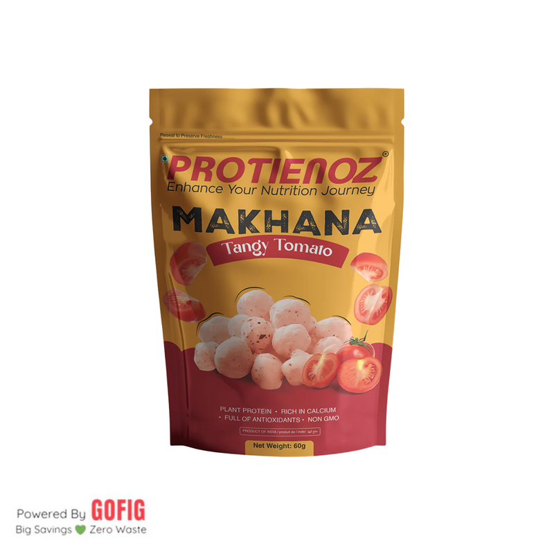 Protienoz Tangy Tomato Makhana (60 g) - Pack of 3