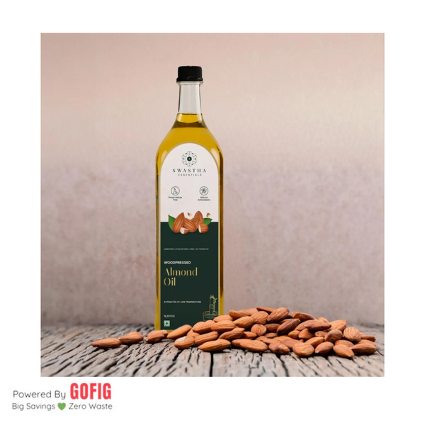 Swastha Essentials Woodpressed Almond Oil