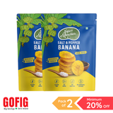 Super Munchies Salt & Pepper Banana (82 g) - Pack of 2
