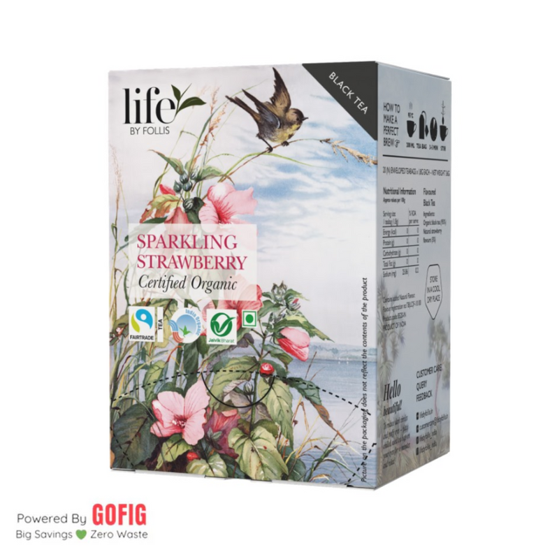 Life by Follis Sparkling Strawberry Black Tea (36 g)