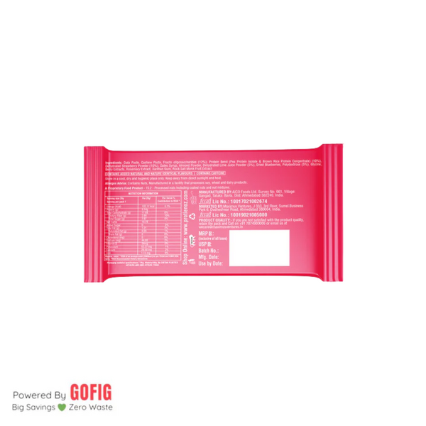 Proteinoz Strawberry Lime Protein Bar (28 g) - Pack of 5