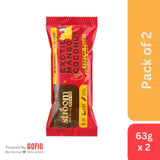 Stroom 20g Protein Bar Exotic Mango Coconut (63g) - Pack of 2