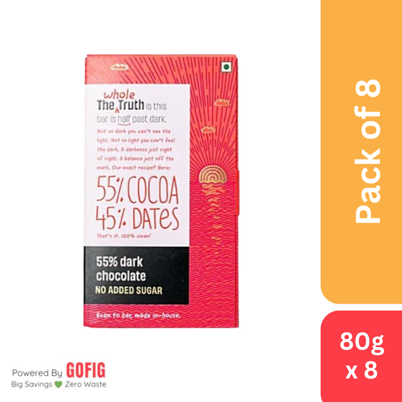 TWT 55% Dark Chocolate (80 g)