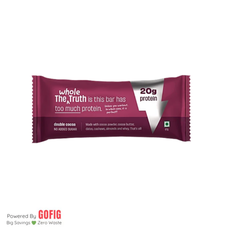 TWT Double Cocoa Pro Protein Bar (67 g)