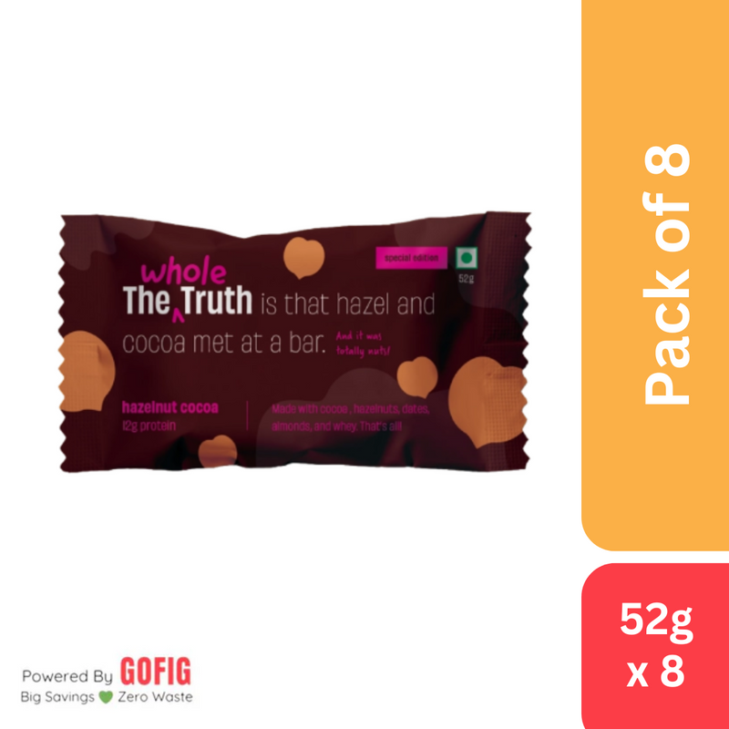 TWT Hazelnut Cocoa Protein Bar (52 g)