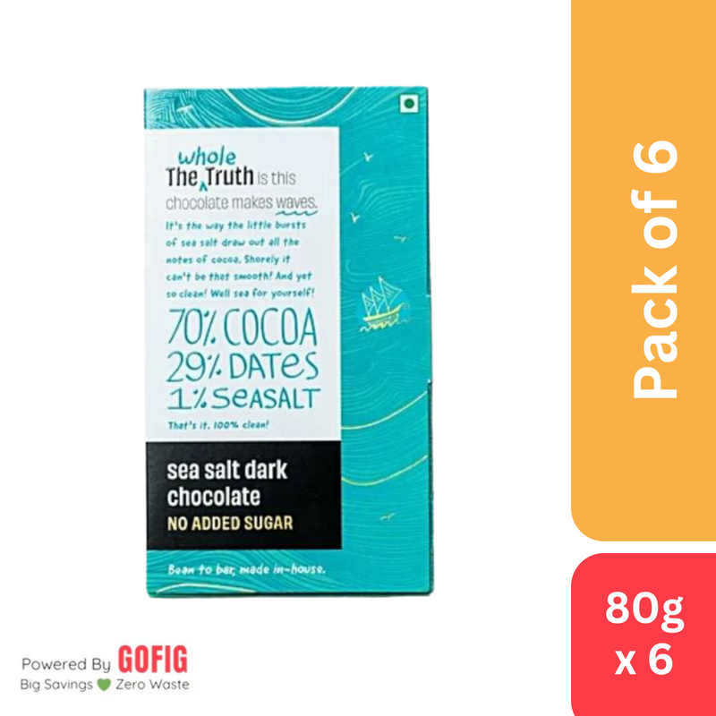 TWT Sea Salt Dark Chocolate (80 g)