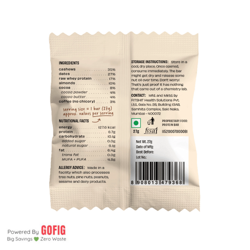 TWT Coffee Cocoa Mini (27 g) - Pack of 4