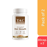 The Ayurveda Co. Bhringabali Hair Growth -30Veg Capsule - Pack of 2